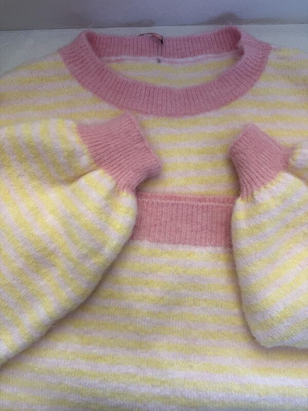 IMG_7571 SWETER PASY ŻÓŁTO-RÓŻOWY