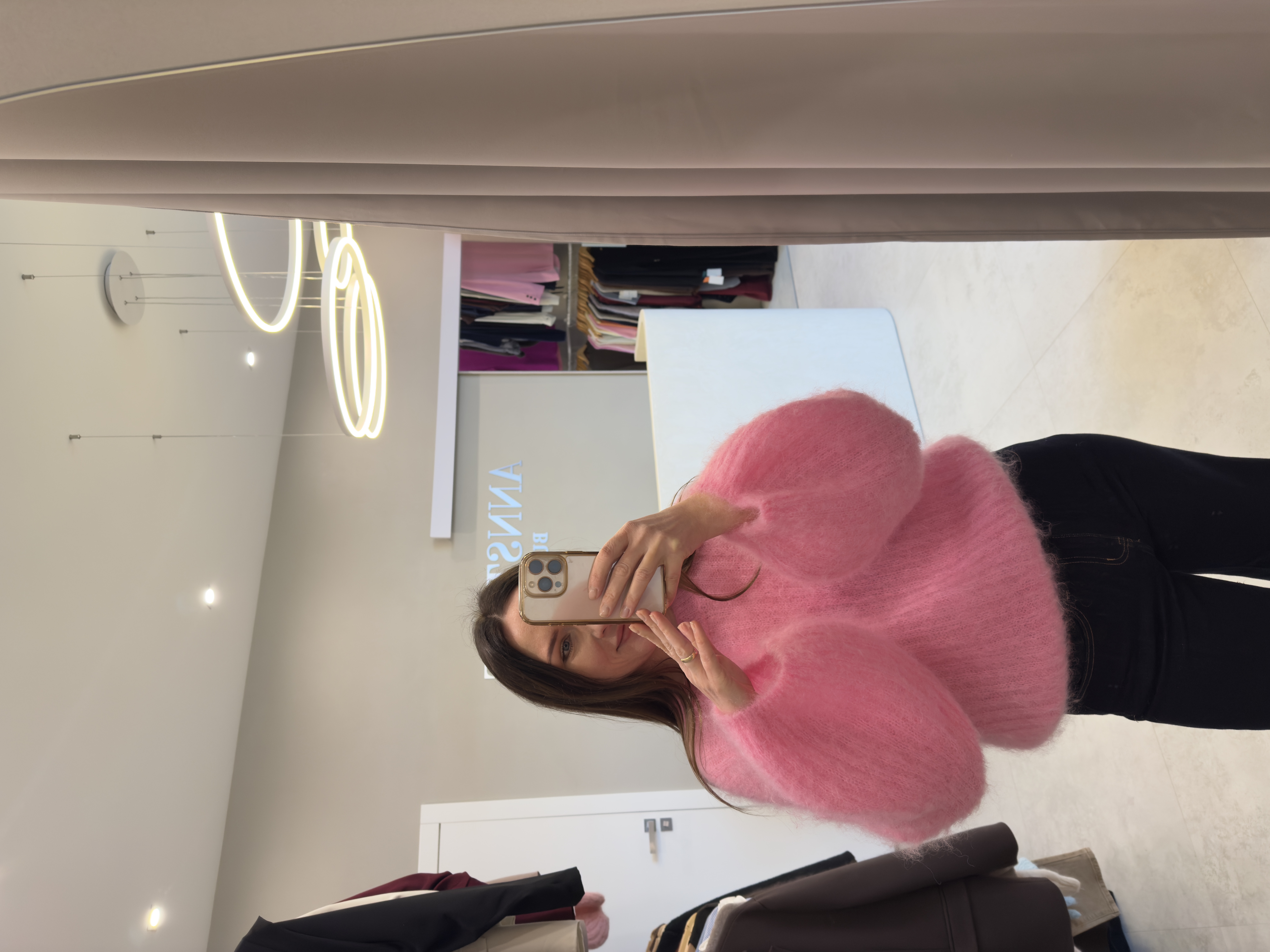 IMG_7574 SWETER KID MOHER 80% RÓŻ