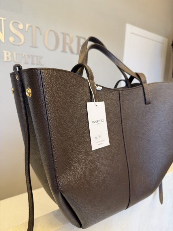 IMG_8205 Torebka skórzana gorzka czekolada duża