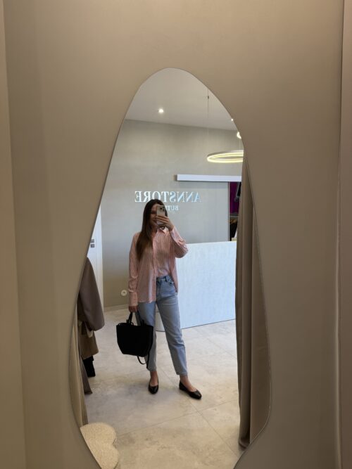 Koszula w paseczki z cytrynkami