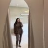 komplet dresowy kakao z legginsami
