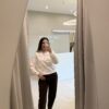 BLUZA POLO RÓŻOWE PASKI S